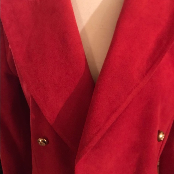 Ultra suede coat from Bergdorf Goodman VeraMaxwell